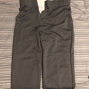 Dark Grey Baseball Pants